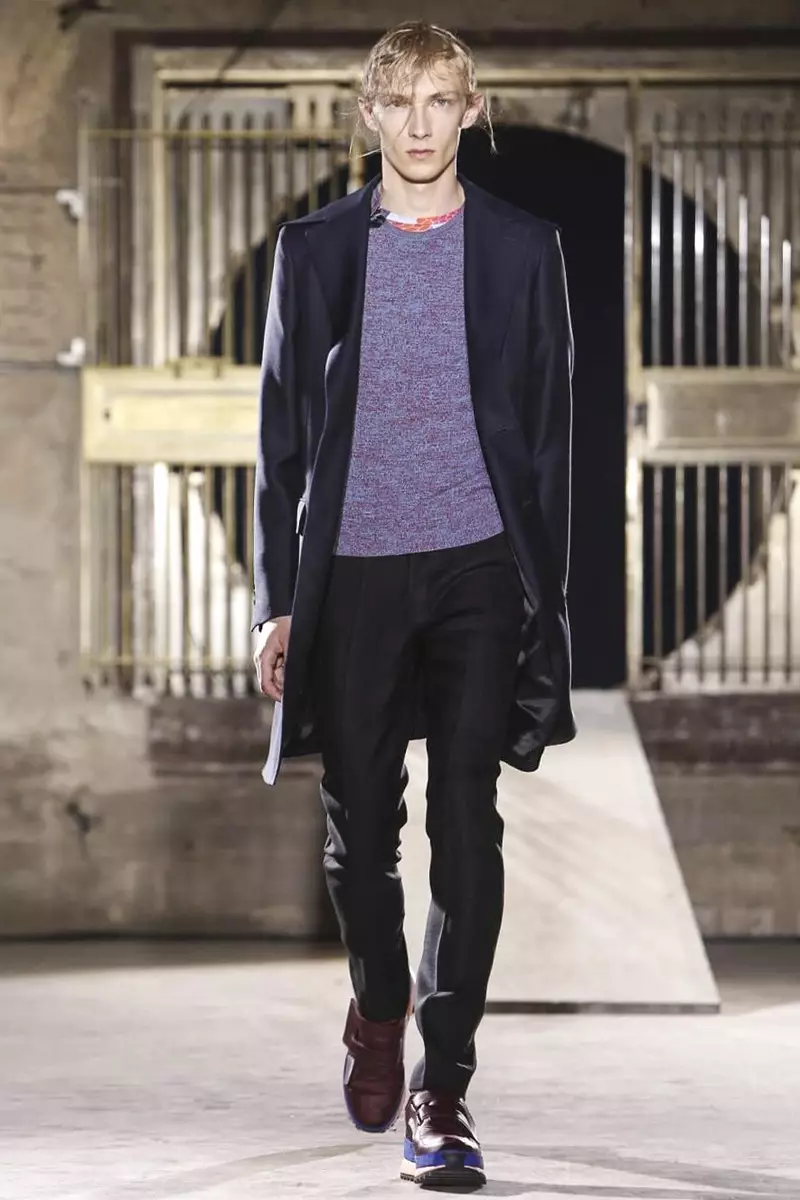 Raf Simons, Herretøj Forår Sommer 2015 Modeshow i Paris