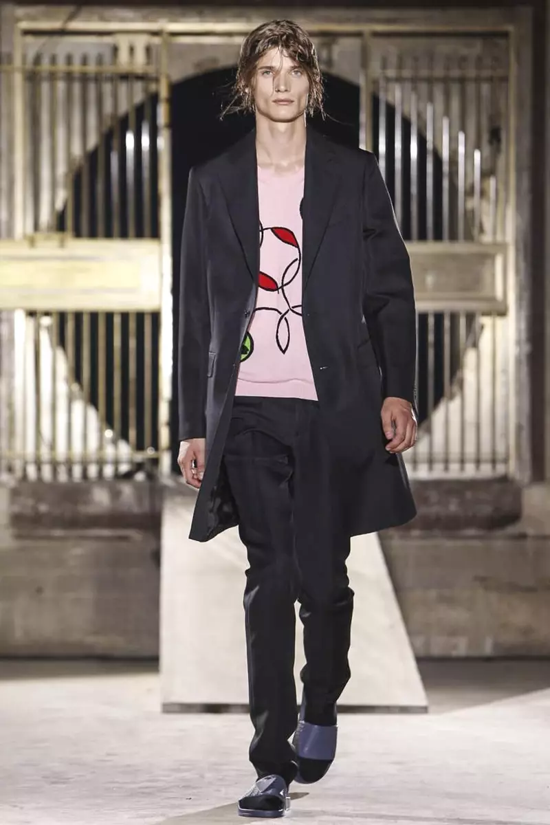 Raf Simons, Menswear वसन्त समर 2015 पेरिस मा फेसन शो