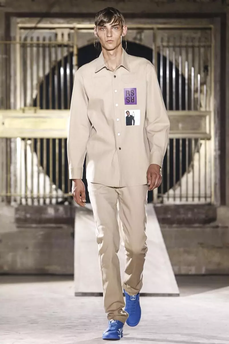 Raf Simons, Wirja tal-Moda tar-Rebbiegħa tas-Sajf 2015 tal-irġiel f’Pariġi