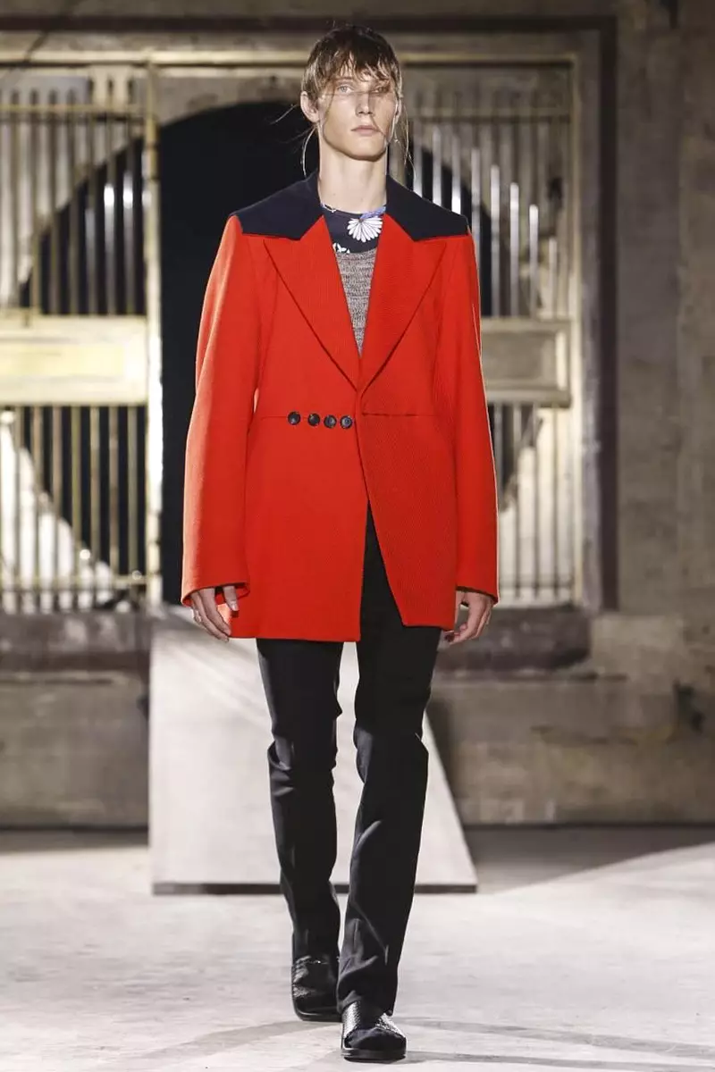 Raf Simons, Défilé Mode Homme Printemps Eté 2015 à Paris