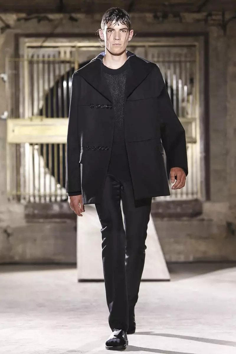 Raf Simons, Herrafatnaður vor sumar 2015 tískusýning í París