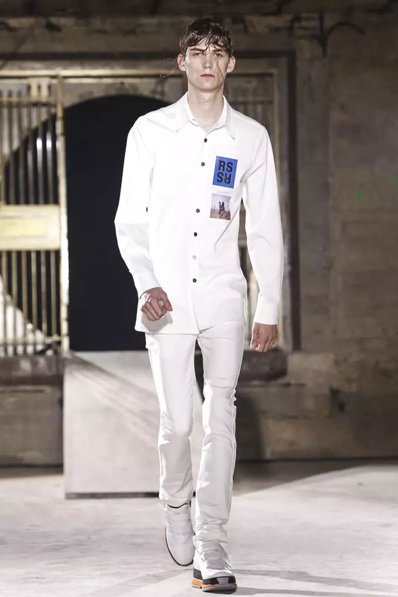 Raf Simons, Défilé Mode Homme Printemps Eté 2015 à Paris