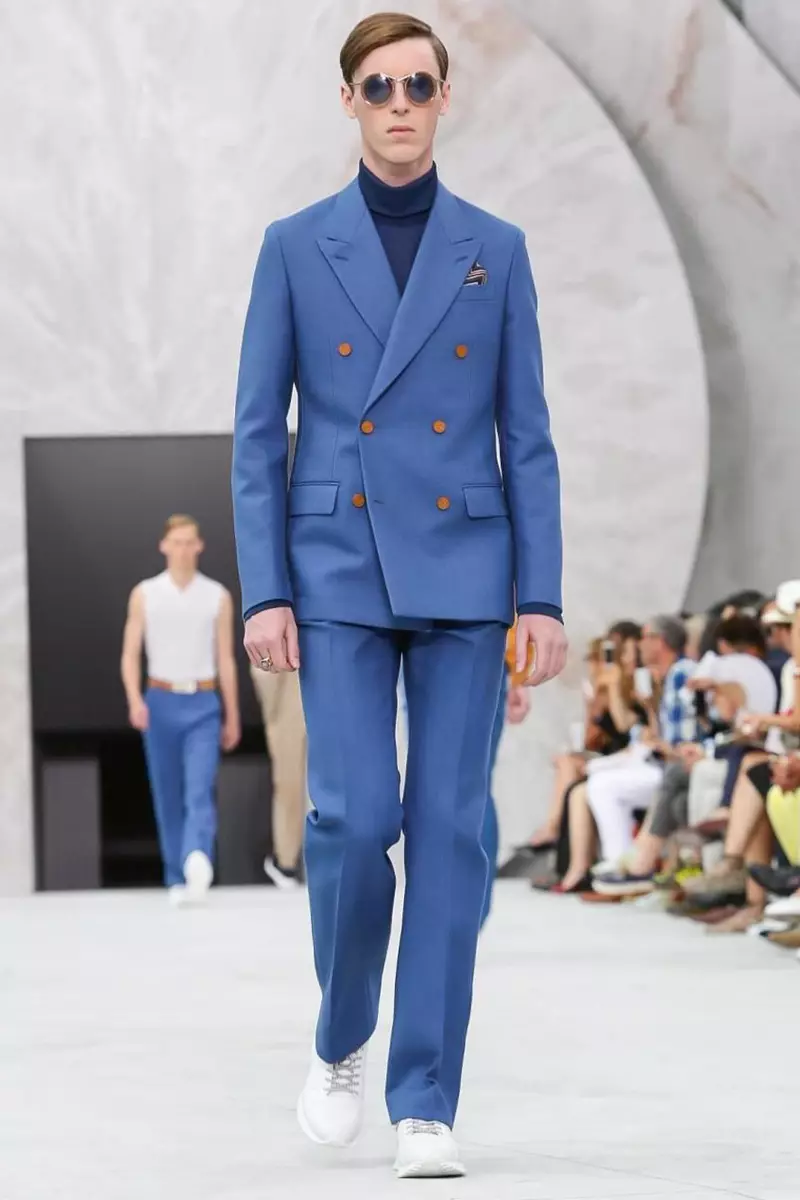 Louis Vuiton, Menswear, Caij nplooj ntoos hlav caij nplooj ntoos hlav, 2015, Fashion Show in Paris