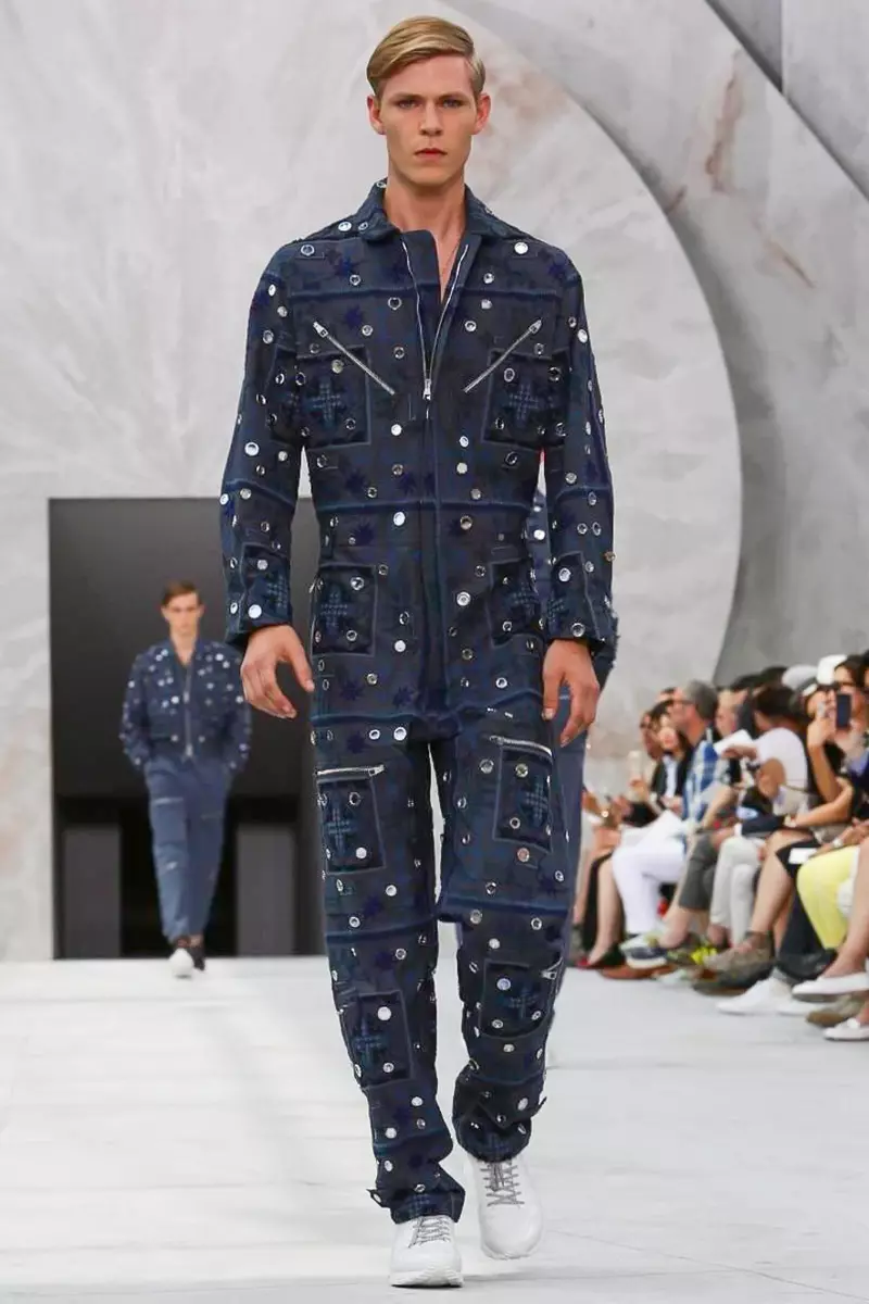 Louis Vuiton, Menwear, Fréijoer Summer, 2015, Fashion Show zu Paräis