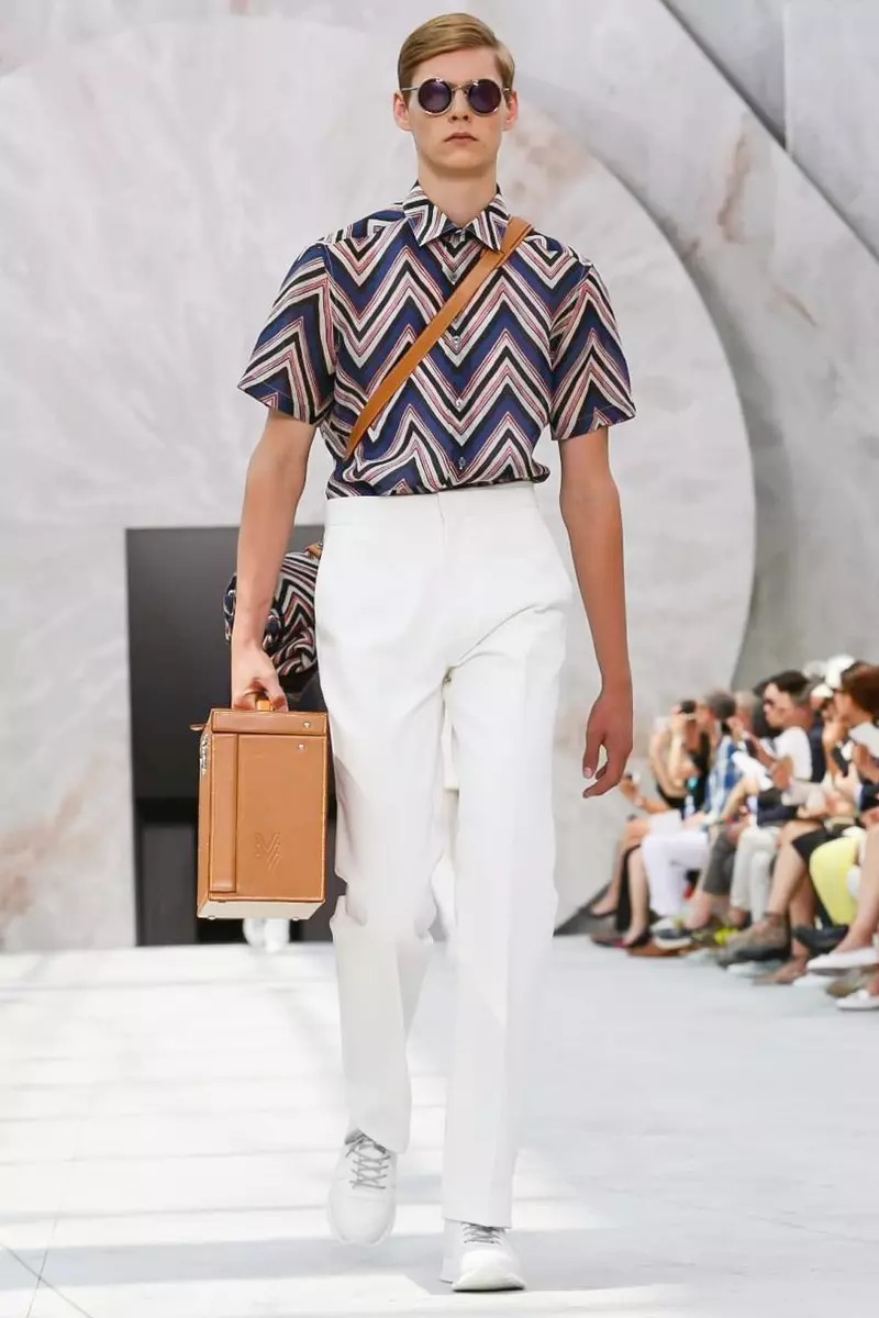 Louis Vuiton, Menswear, Spring Summer, 2015, Fashion Show nan Pari