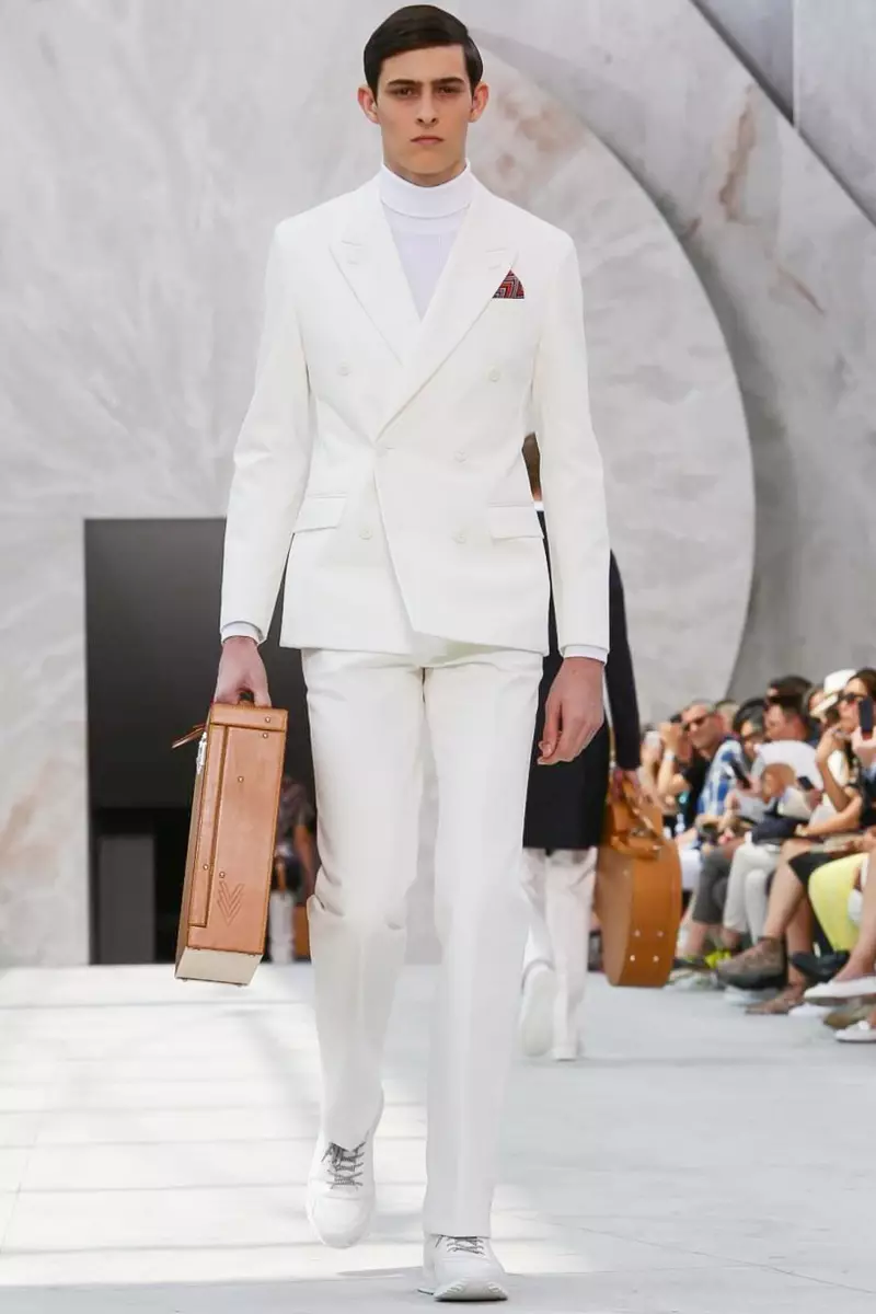 Louis Vuiton, Menswear, Spring Summer, 2015, Fashion Show នៅប៉ារីស