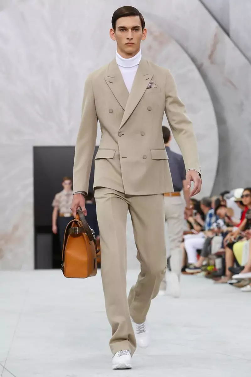 Louis Vuiton, Busana Pria, Musim Semi Musim Panas, 2015, Fashion Show ing Paris