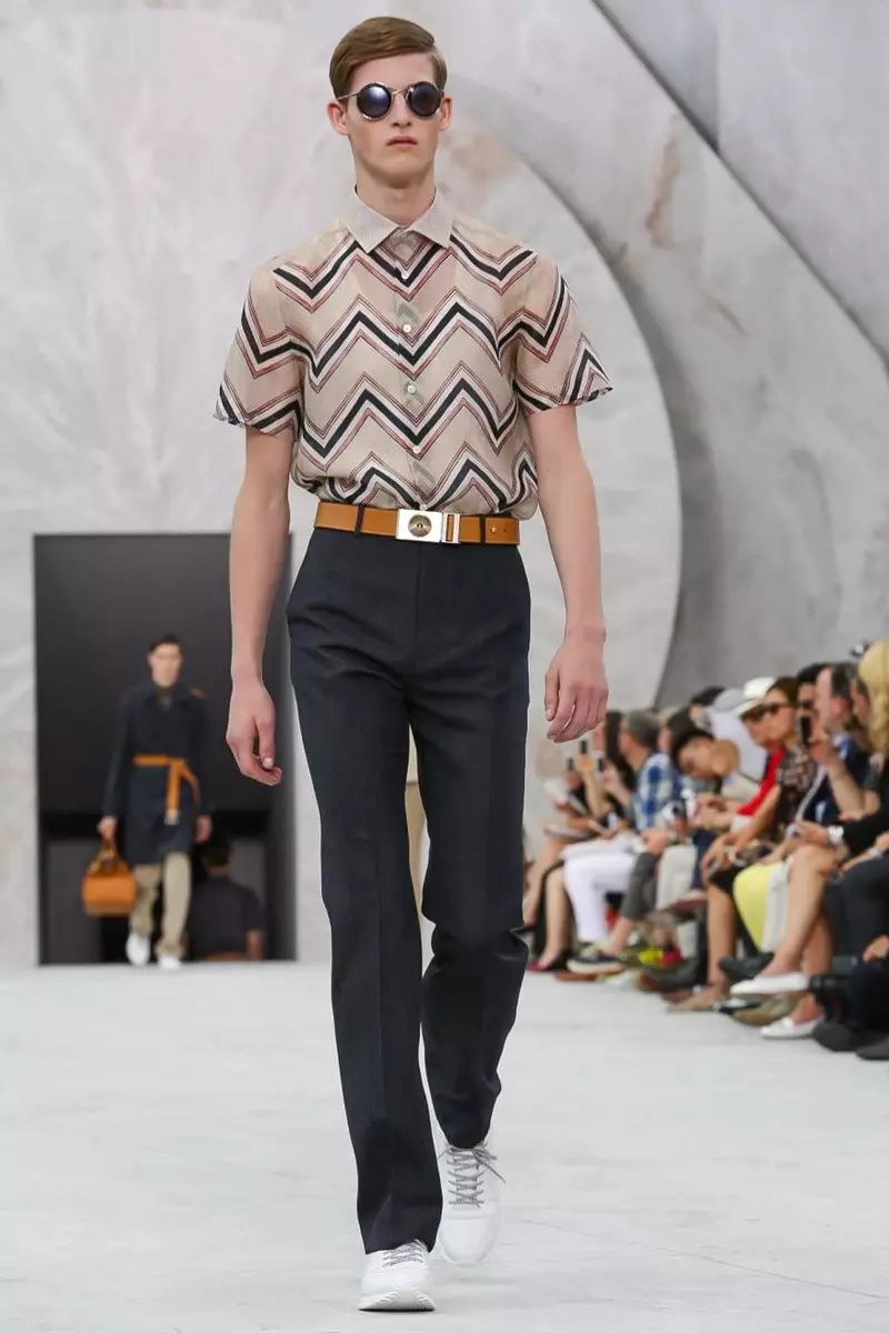 Louis Vuiton, Busana Pria, Musim Semi Musim Panas, 2015, Fashion Show ing Paris