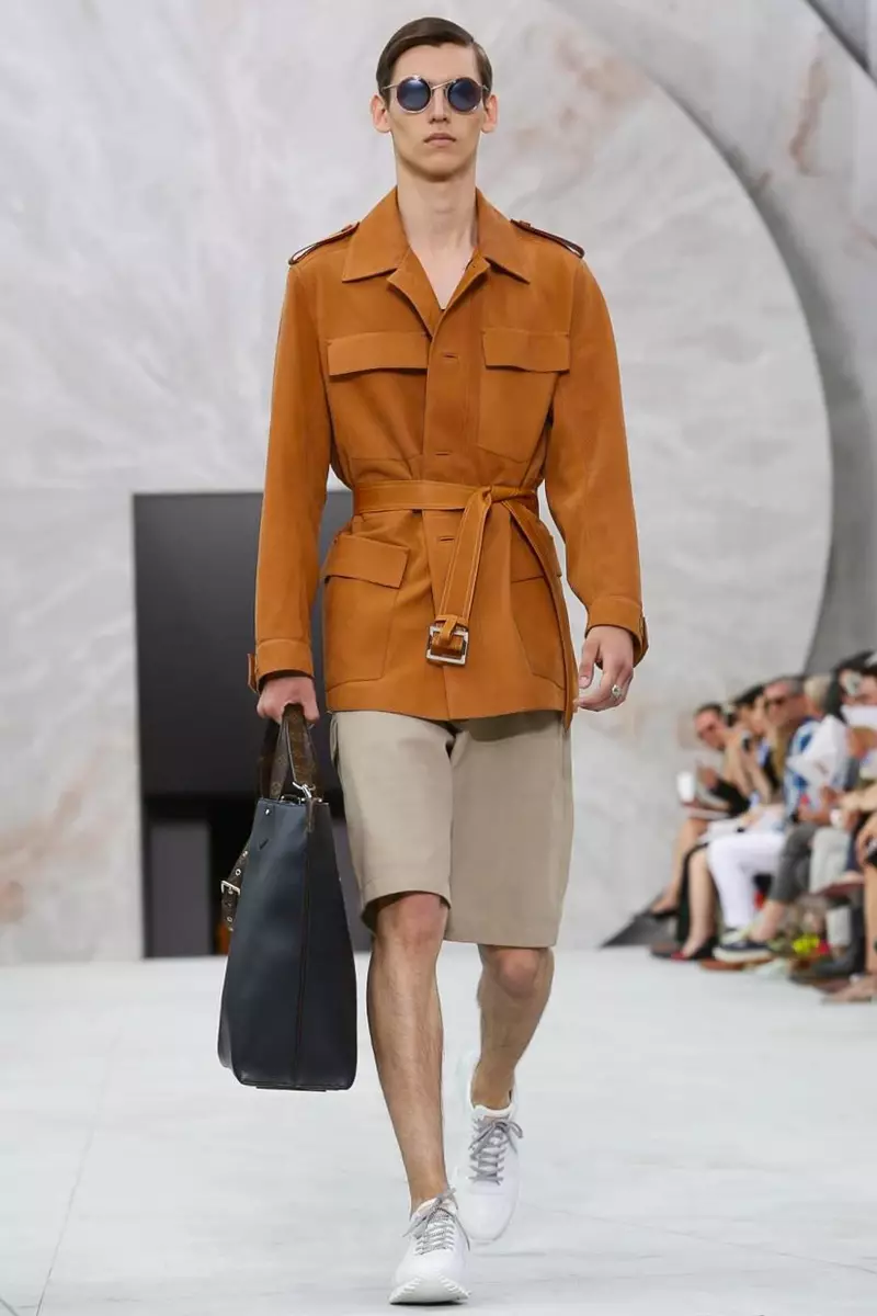 Louis Vuiton, Menwear, Fréijoer Summer, 2015, Fashion Show zu Paräis