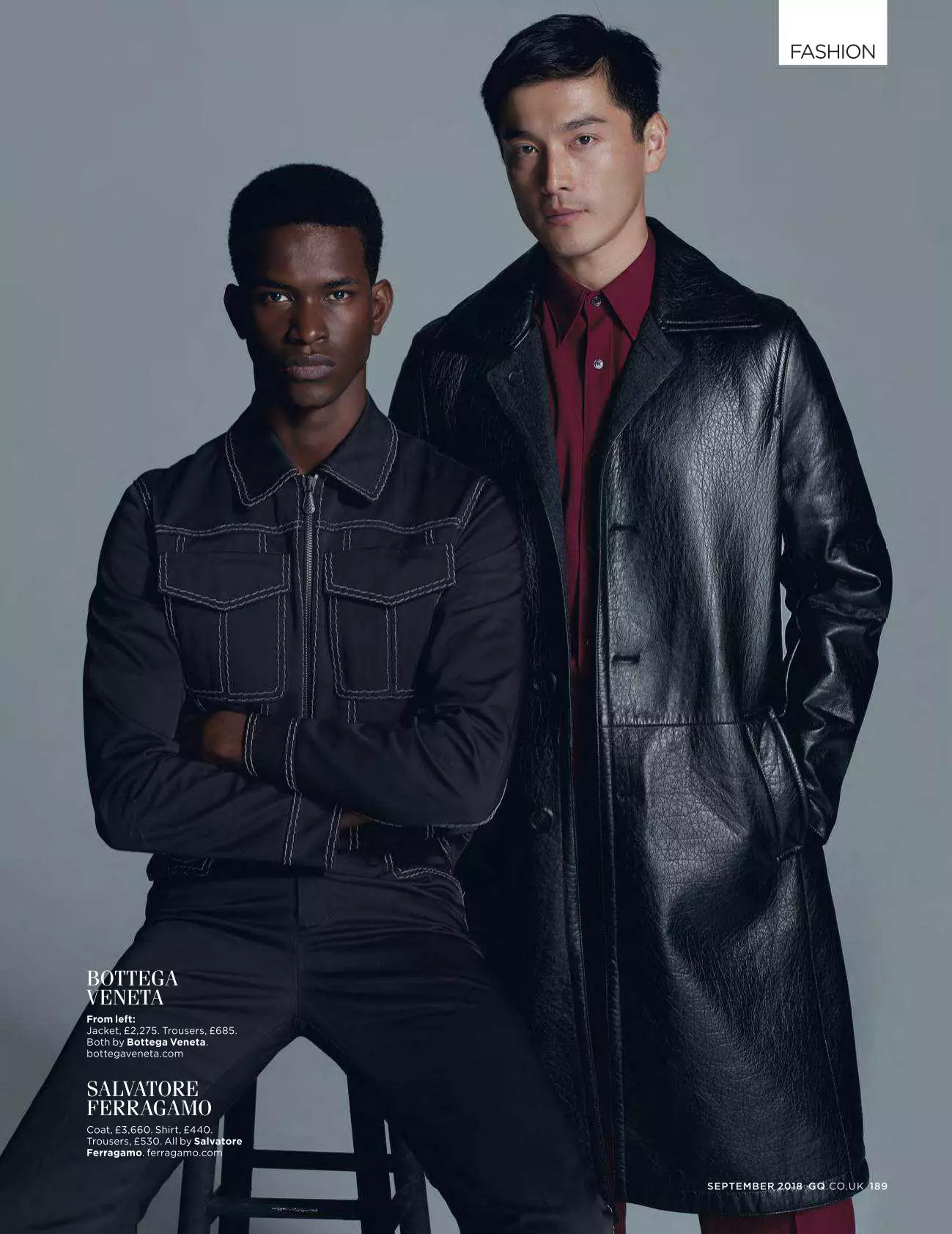 UK GQ september 2018: The Collections