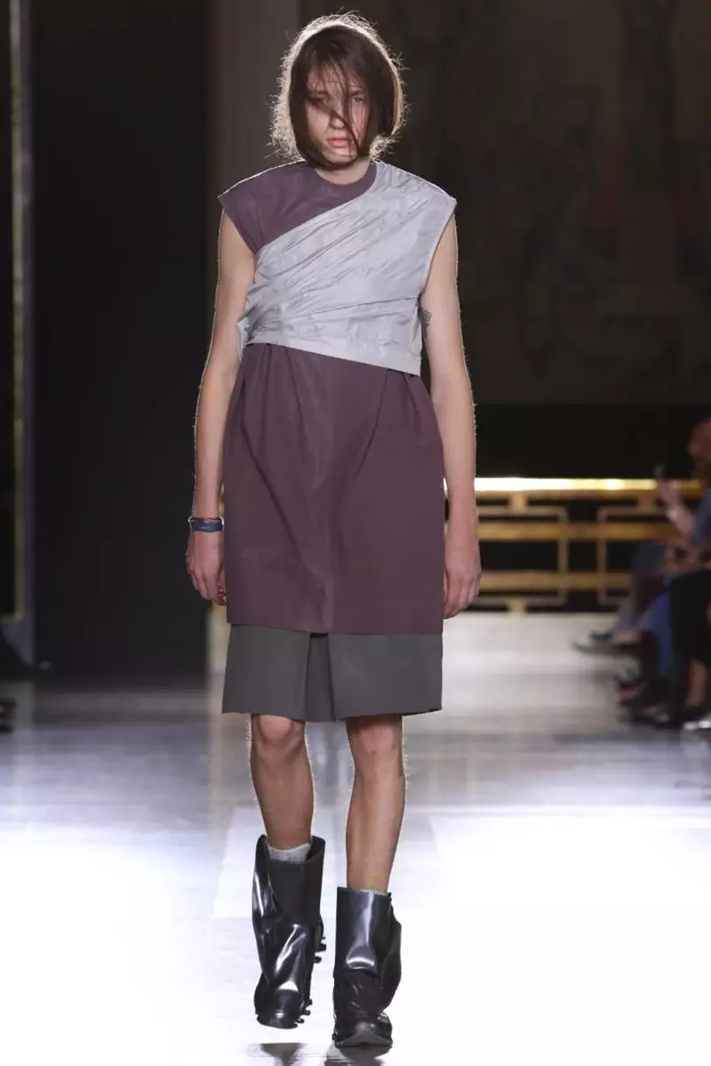 Rick Owens, Mansklere, Lente-somer, 2015, Modeskou in Parys