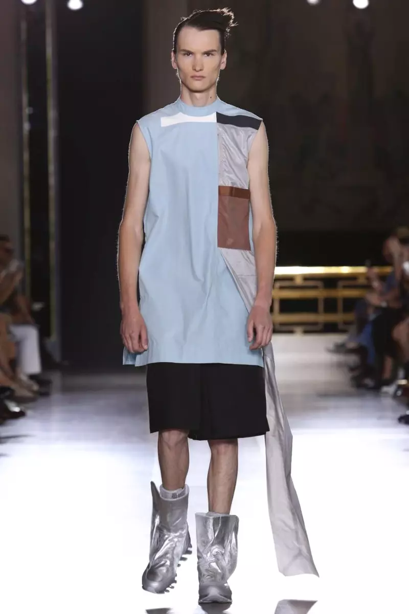 Rick Owens, Menswear, Spring Summer, 2015, Fashion Show nan Pari