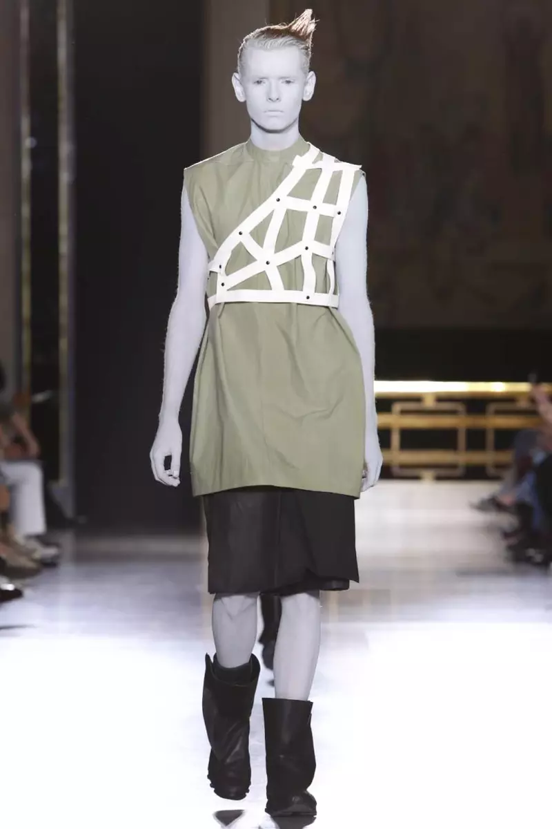 Rick Owens, pánske oblečenie, jar leto, 2015, módna prehliadka v Paríži