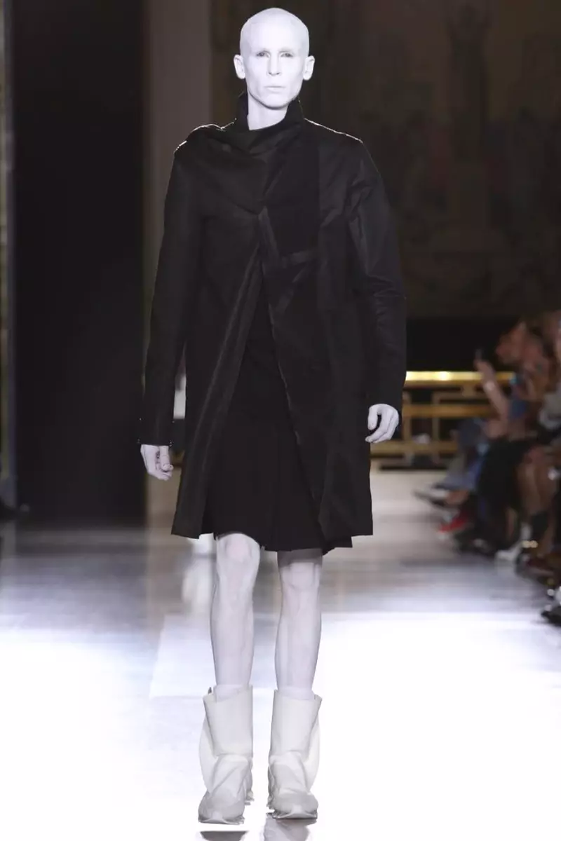 Rick Owens, Pakaian Pria, Musim Semi Musim Panas, 2015, Peragaan Busana di Paris