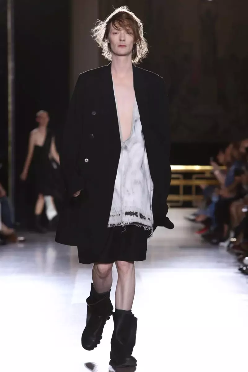 Rick Owens, Menswear, Samhradh an Earraigh, 2015, Seó Faisin i bPáras