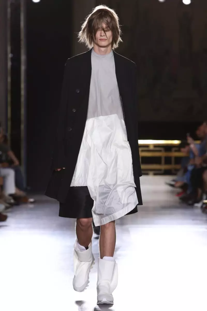 Rick Owens, Panlalaki, Ting-init sa Tingpamulak, 2015, Fashion Show sa Paris