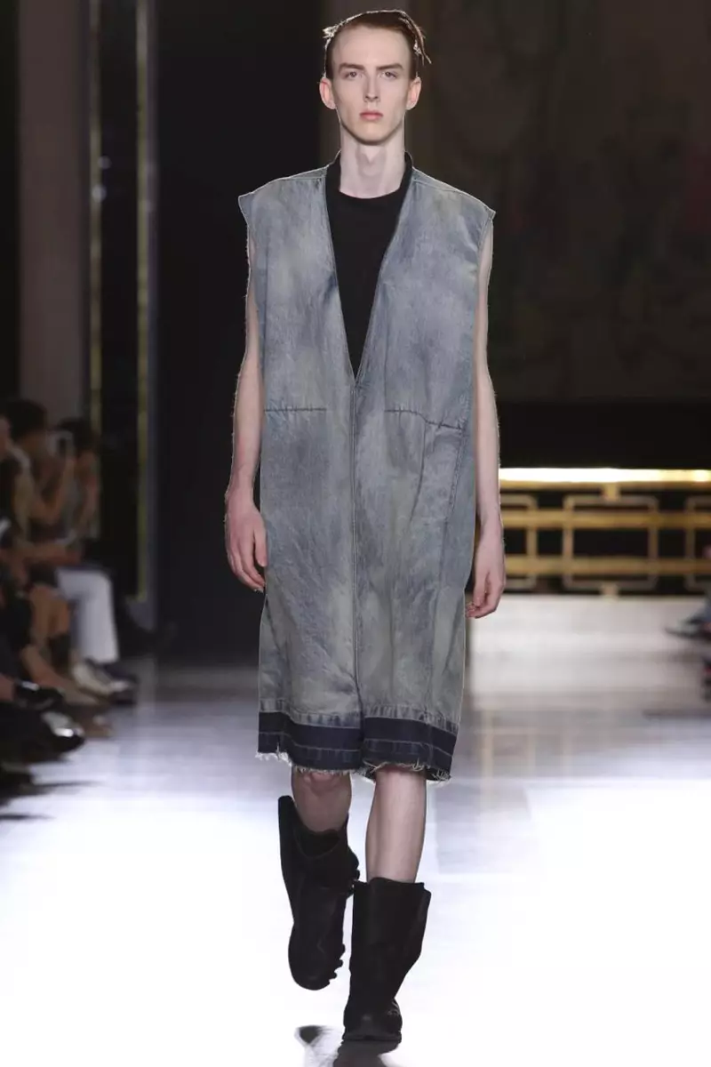 Rick Owens, Menswear, Spring Summer, 2015, Pantun Tembongkeun di Paris