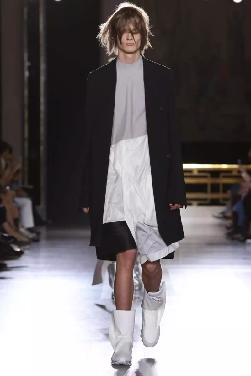 Rick Owens, Panlalaki, Ting-init sa Tingpamulak, 2015, Fashion Show sa Paris