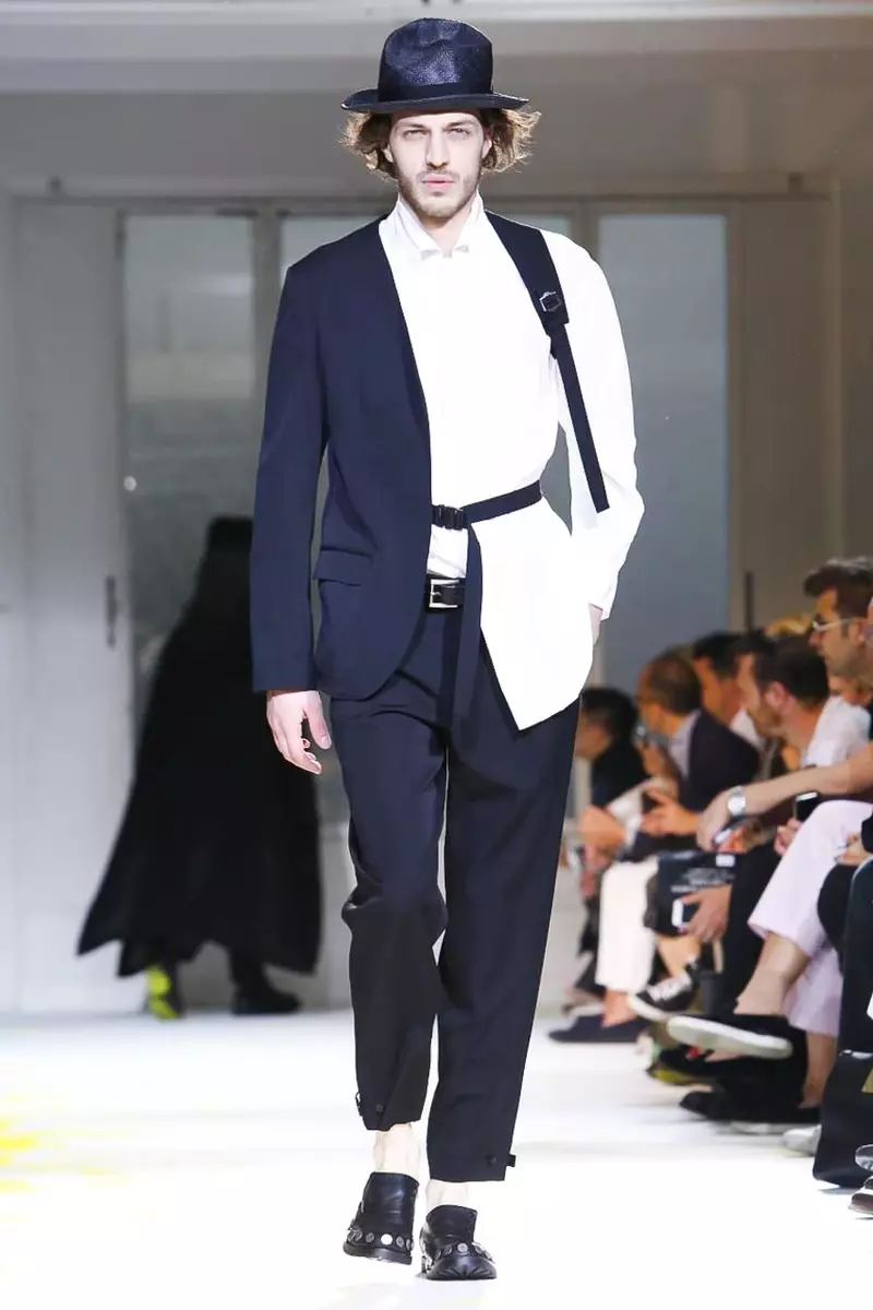 Yohji Yamamoto, Busana Pria, Musim Semi Musim Panas, 2015, Fashion Show ing Paris