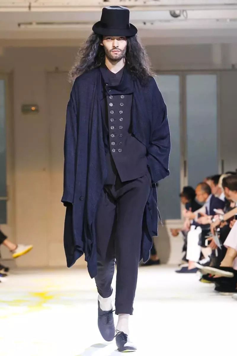 Yohji Yamamoto, Moda masculina, Primavera Verano, 2015, Desfile de moda en París