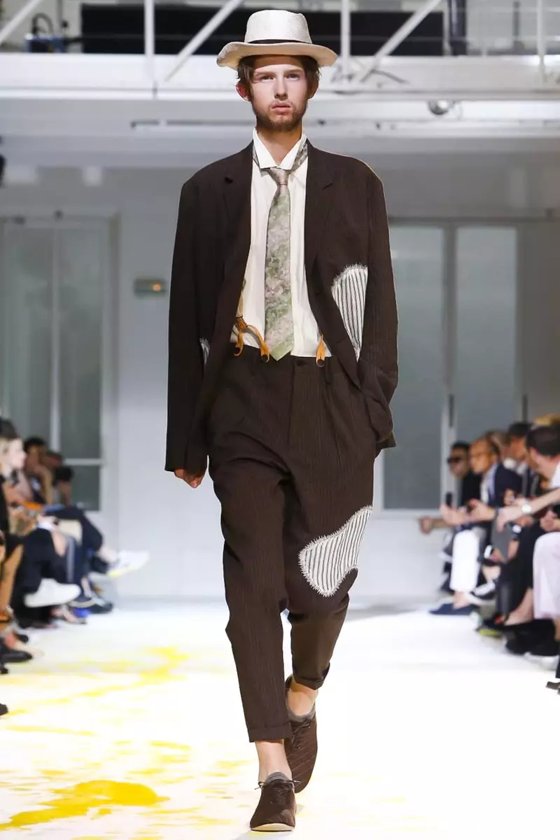 Yohji Yamamoto, Menswear, Spring Summer, 2015, Fashion Show eParis