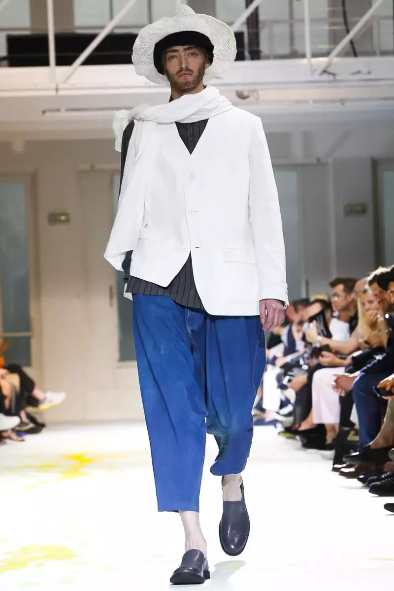 Yohji Yamamoto, Herretøj, Forår Sommer, 2015, Modeshow i Paris