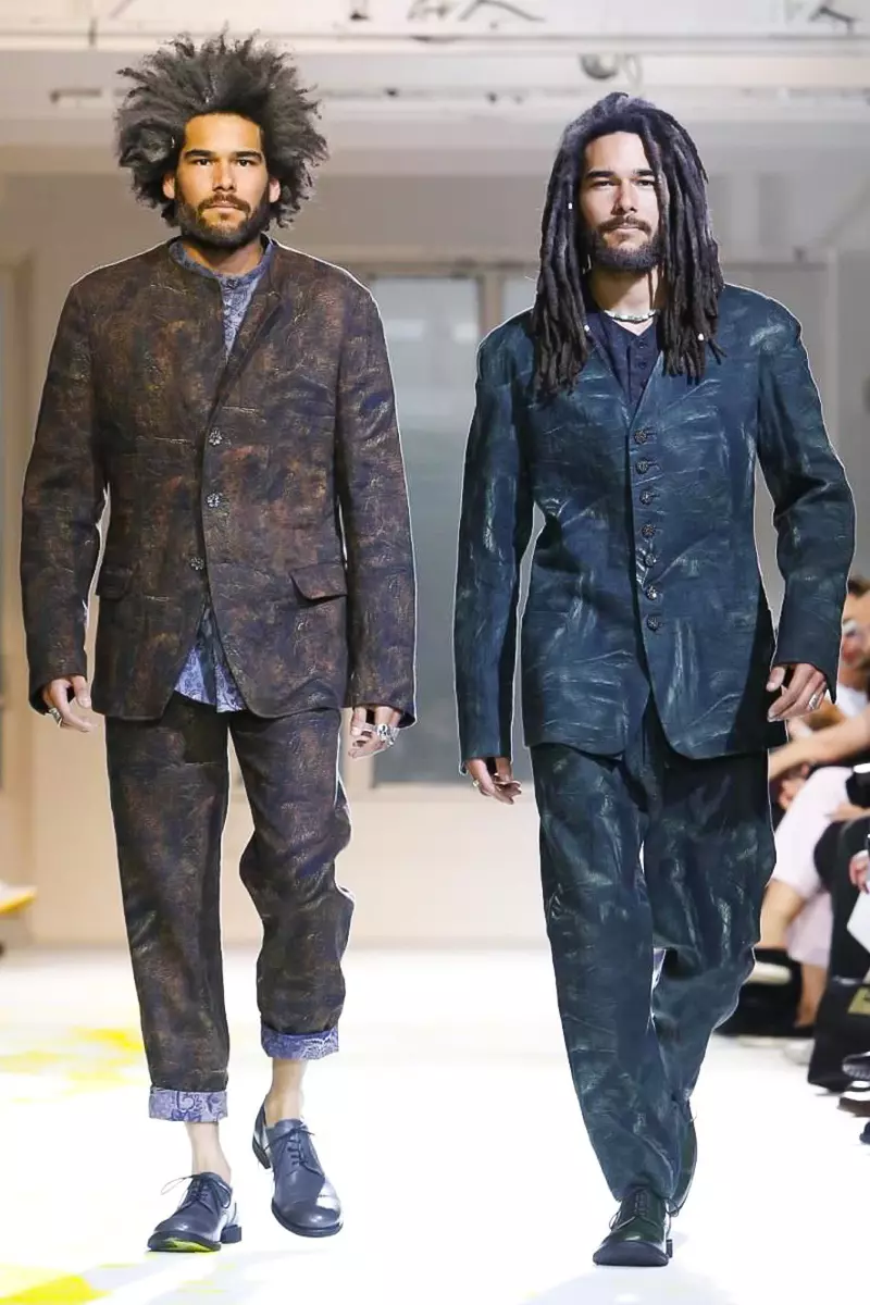 Yohji Yamamoto, Moda masculina, Primavera Verán, 2015, Desfile de Moda en París