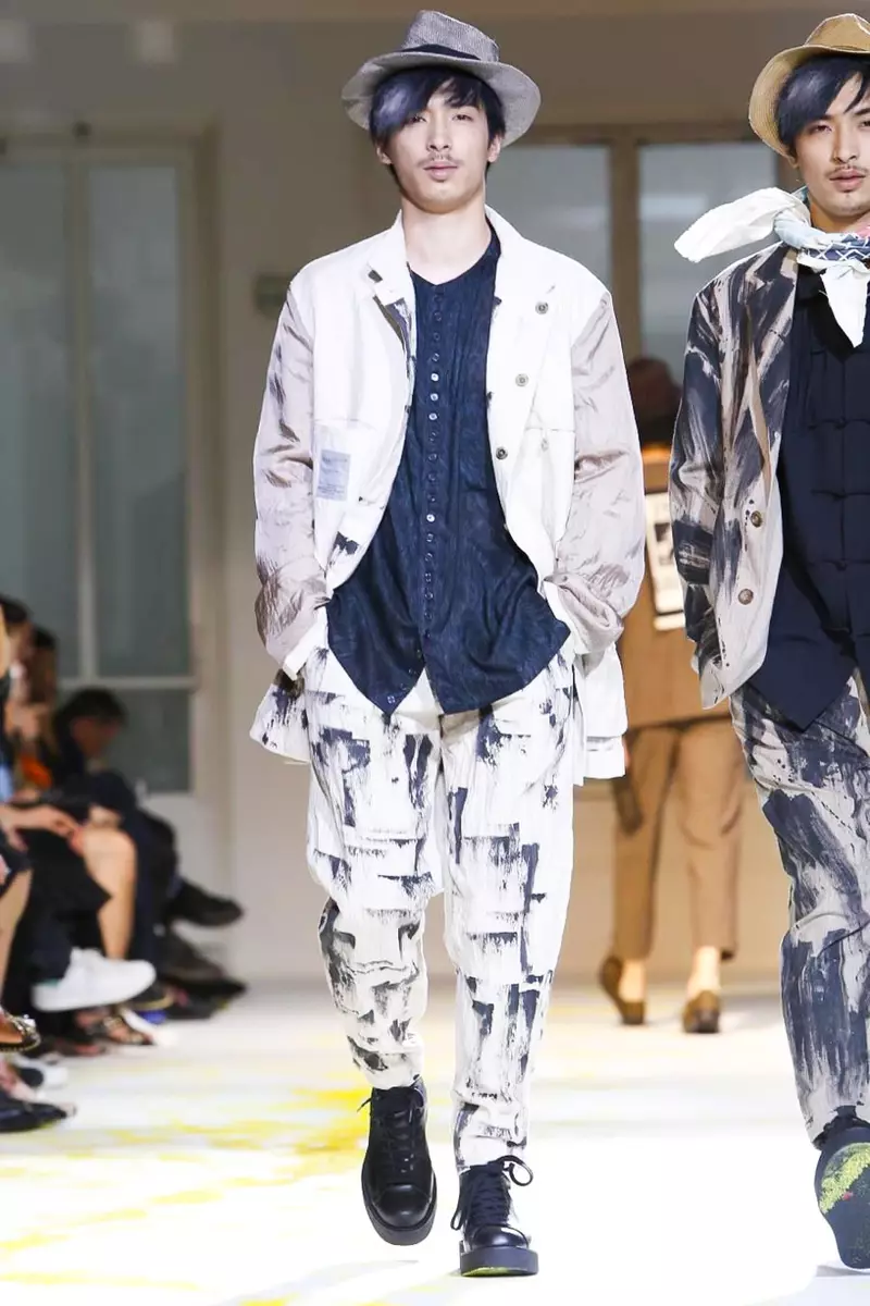 Yohji Yamamoto, Menswear, Spring Summer, 2015, Fashion Show eParis