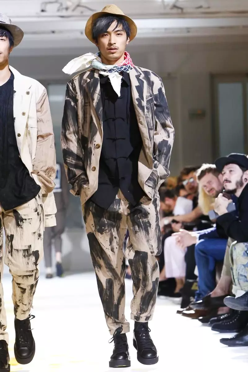 Yohji Yamamoto, Menswear, Spring Summer, 2015, Fashion Show eParis