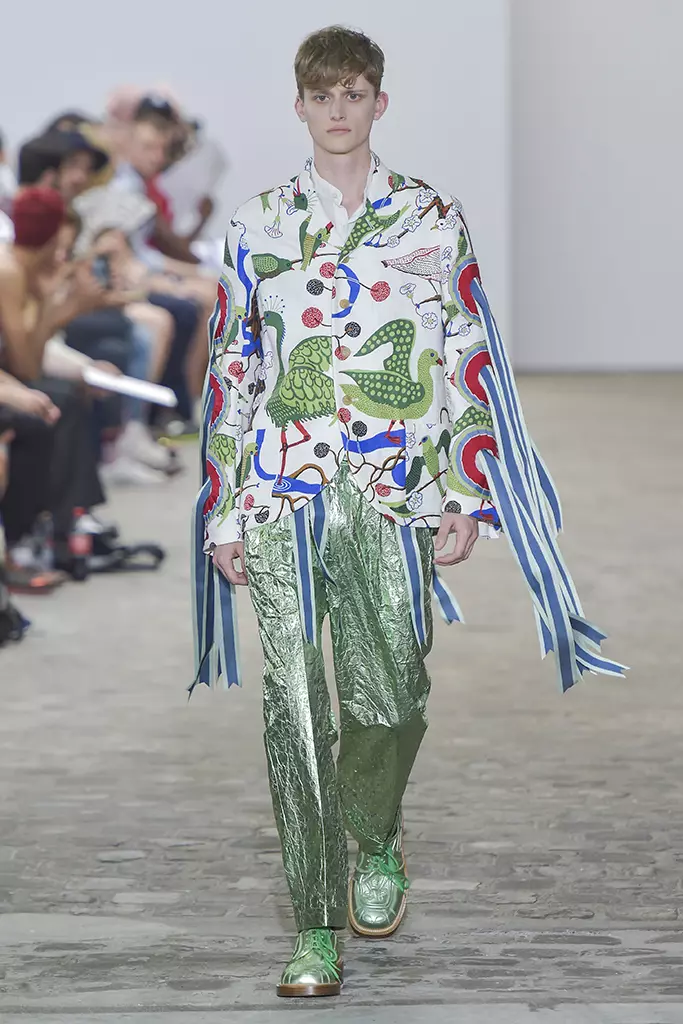 Walter Van Beirendonck за мъже пролет 2017 г