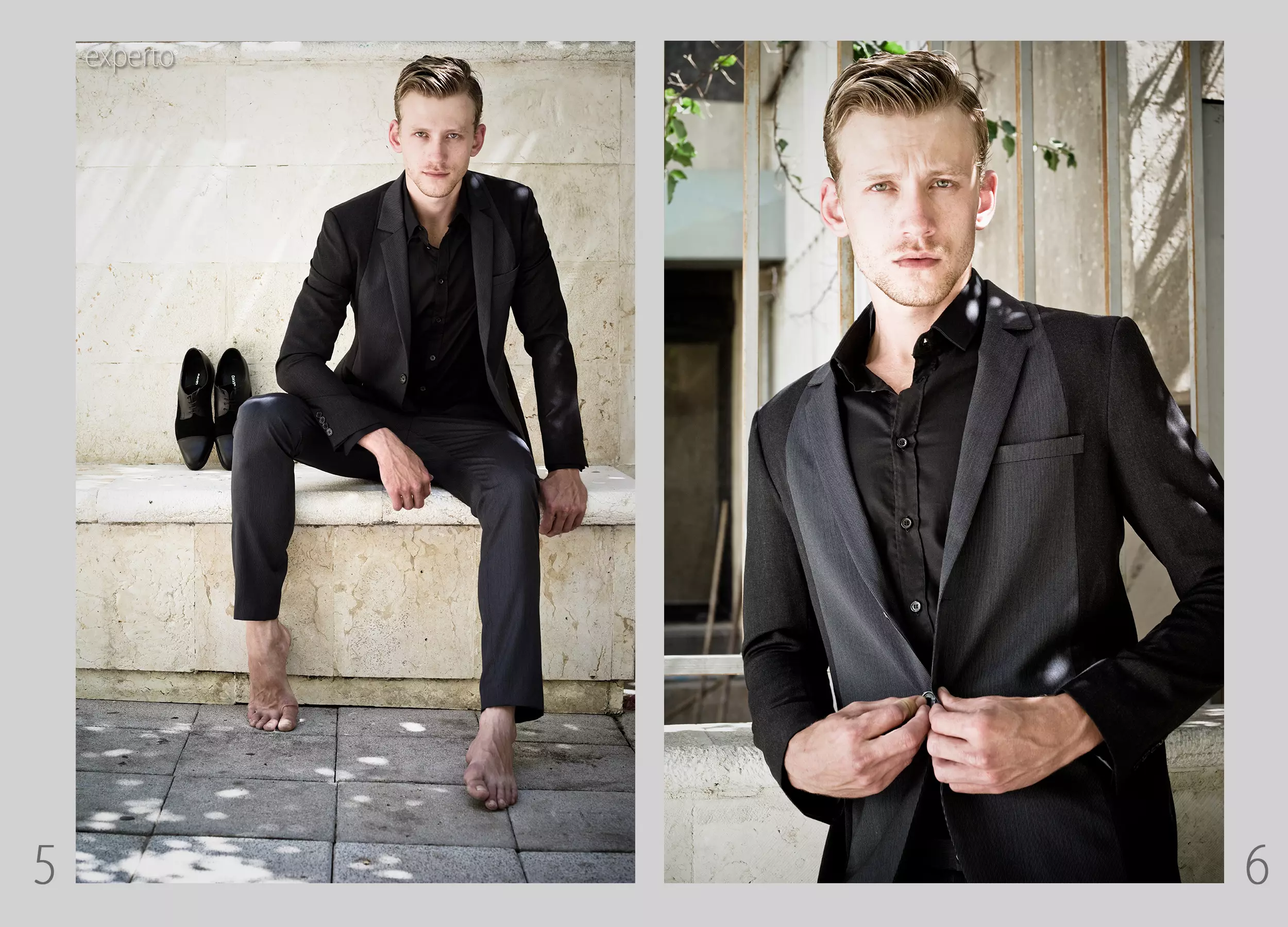 Suits David Sasson Photographed by Ramsey Spencer3