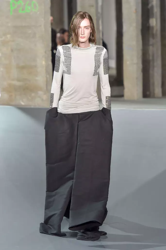 Rick Owens, pánské jaro 2017