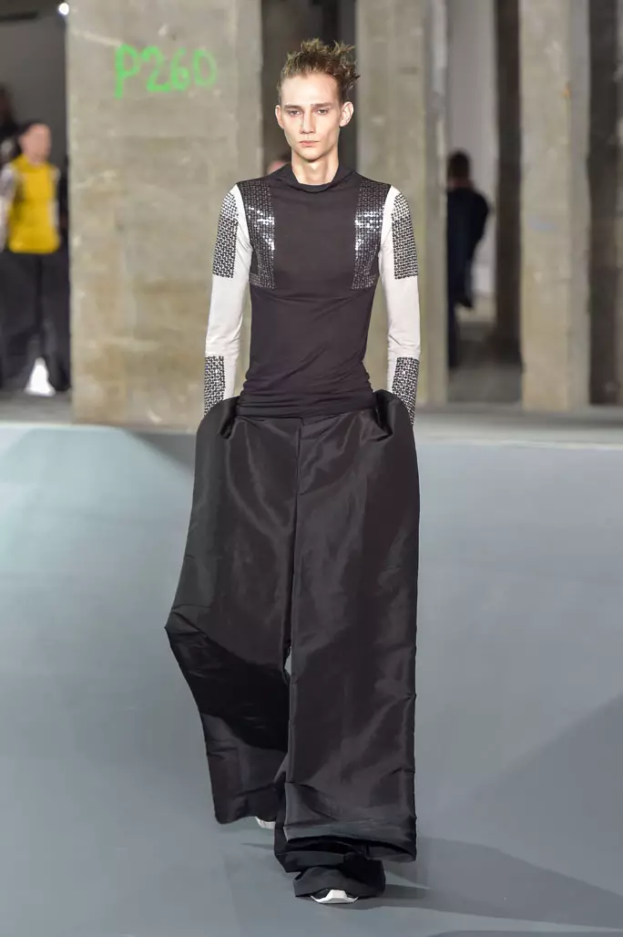 Rick Owens 남성용 봄 2017