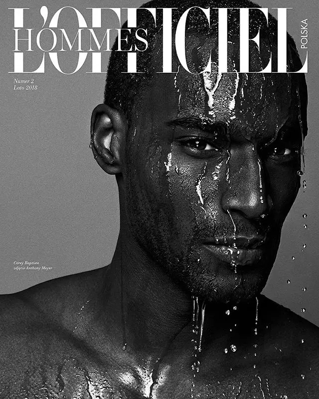 Sommernummer af Anthony Meyer for L'Officiel Hommes Polska #2