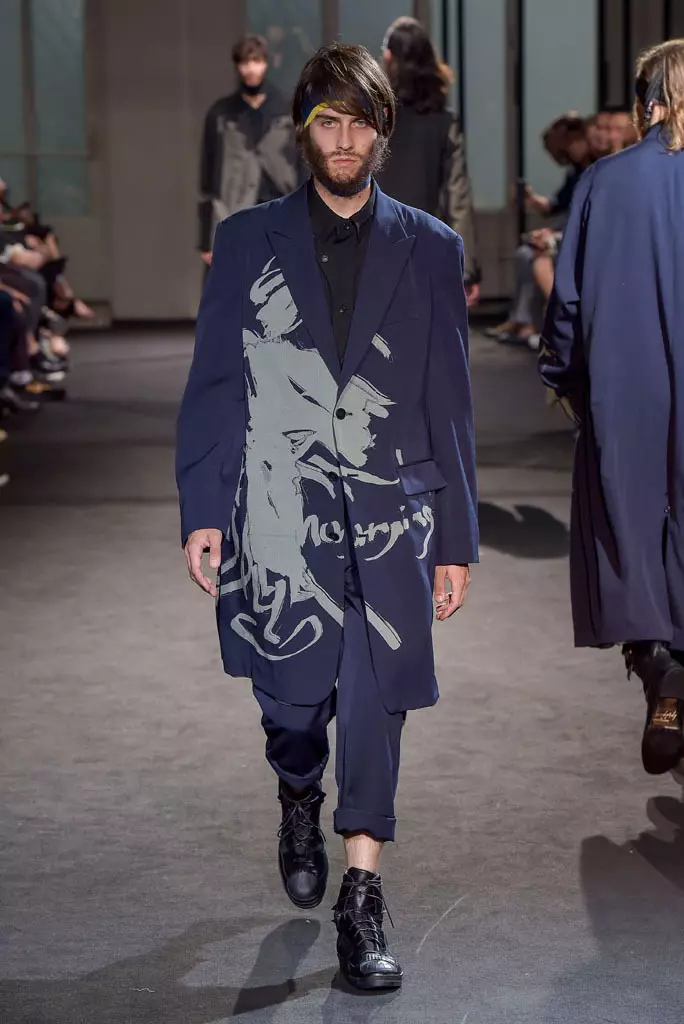 Yohji Yamamoto Gizonezkoen 2017ko udaberria