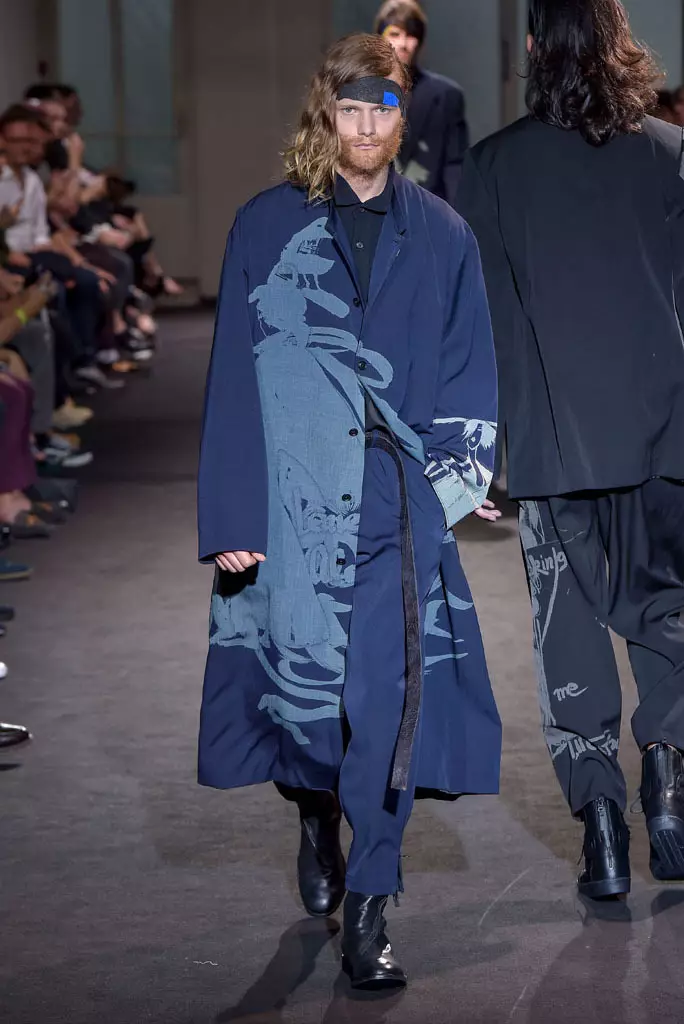 Yohji Yamamoto férfi tavaszi 2017