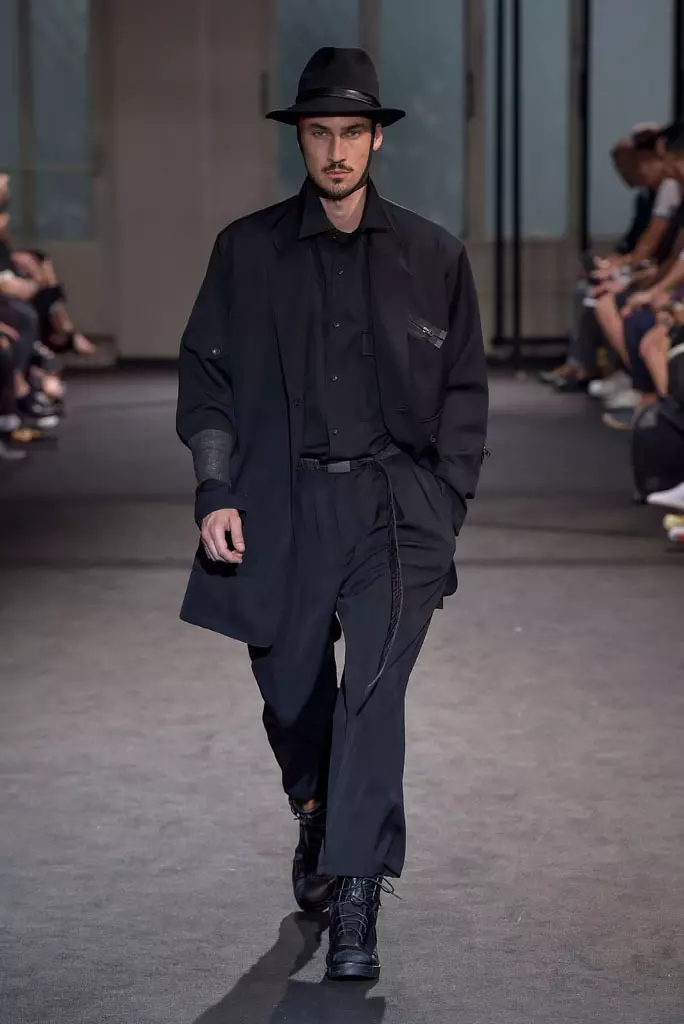 Yohji Yamamoto miesten kevät 2017