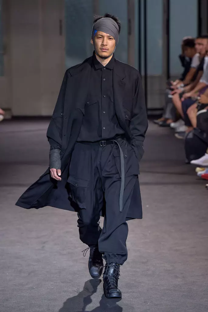 Yohji Yamamoto bărbați, primăvară 2017