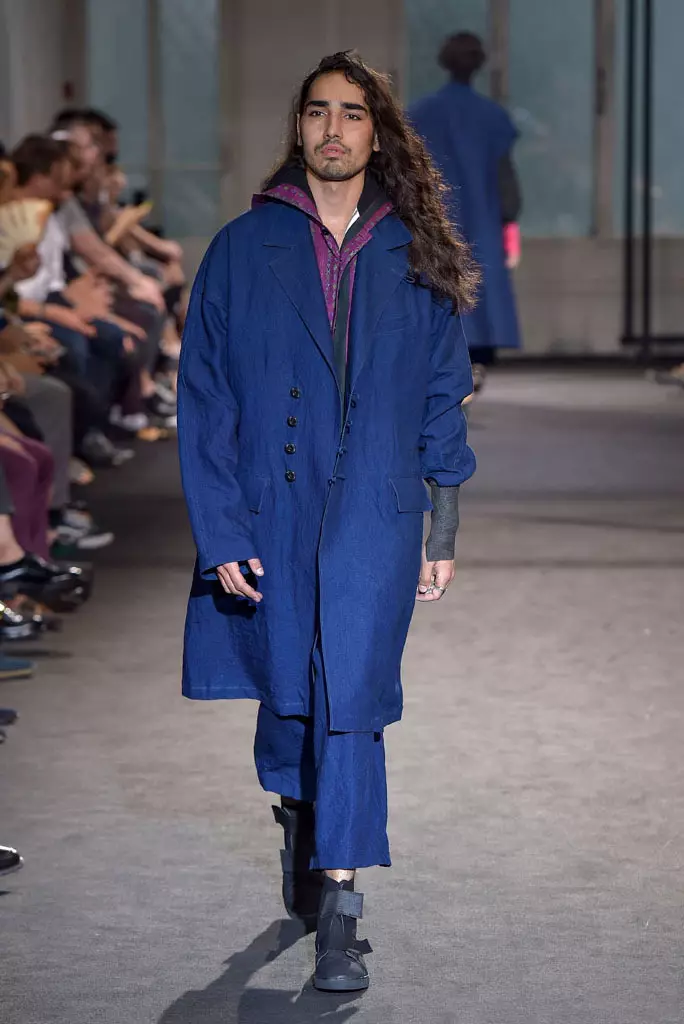 Yohji Yamamoto bărbați, primăvară 2017