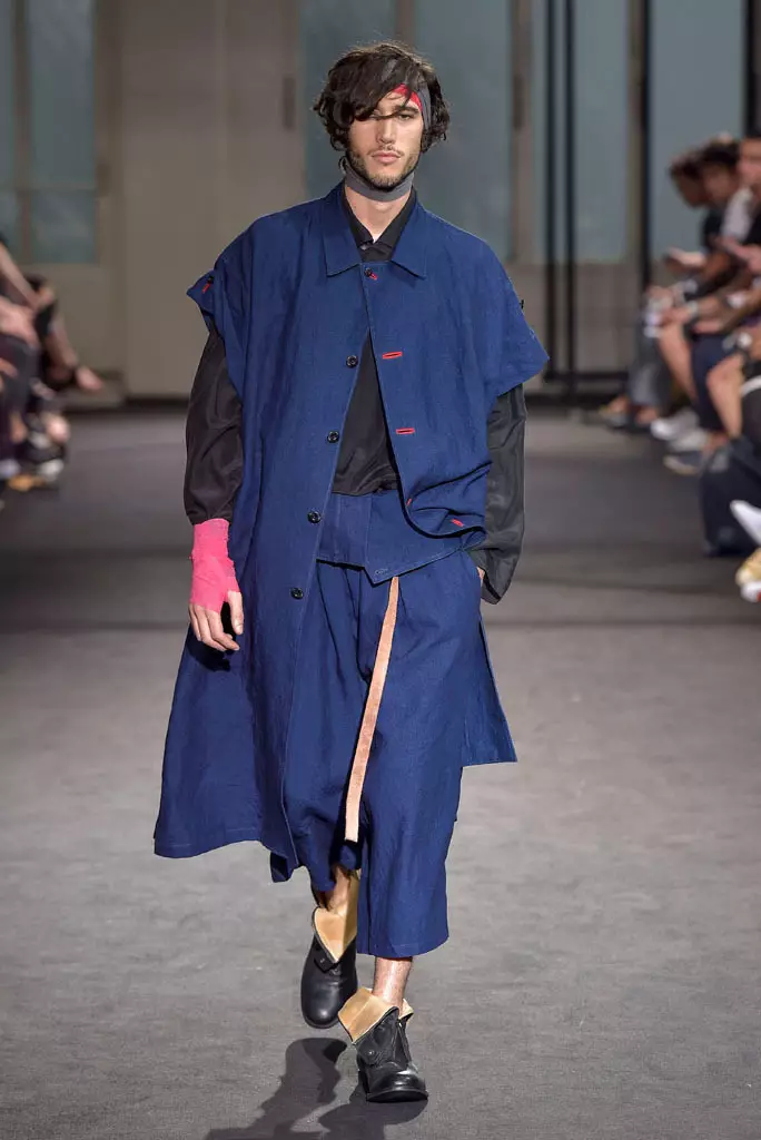 Yohji Yamamoto Ανδρική Άνοιξη 2017