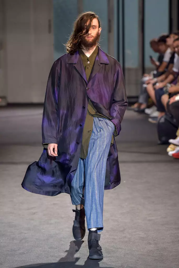 Yohji Yamamoto ஆண்கள் வசந்தம் 2017