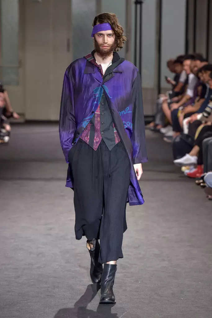 Yohji Yamamoto مردن جي بهار 2017