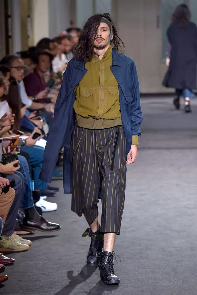 Yohji Yamamoto pánské jaro 2017