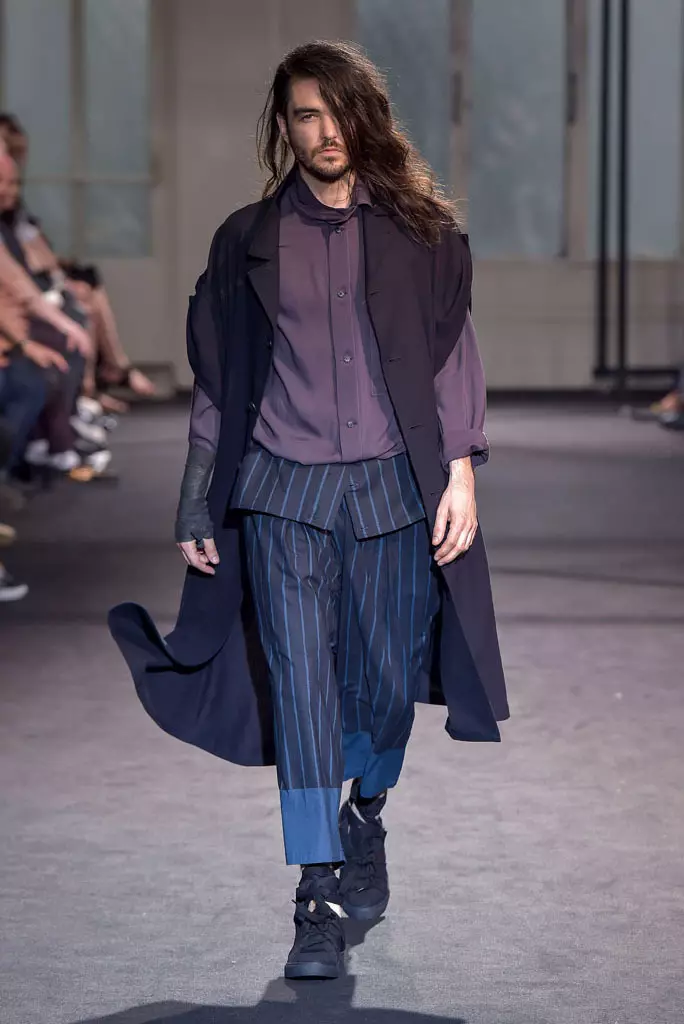 Yohji Yamamoto පිරිමි වසන්තය 2017