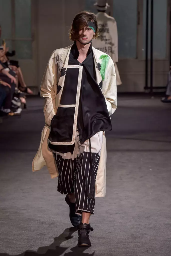 Yohji Yamamoto Ανδρική Άνοιξη 2017