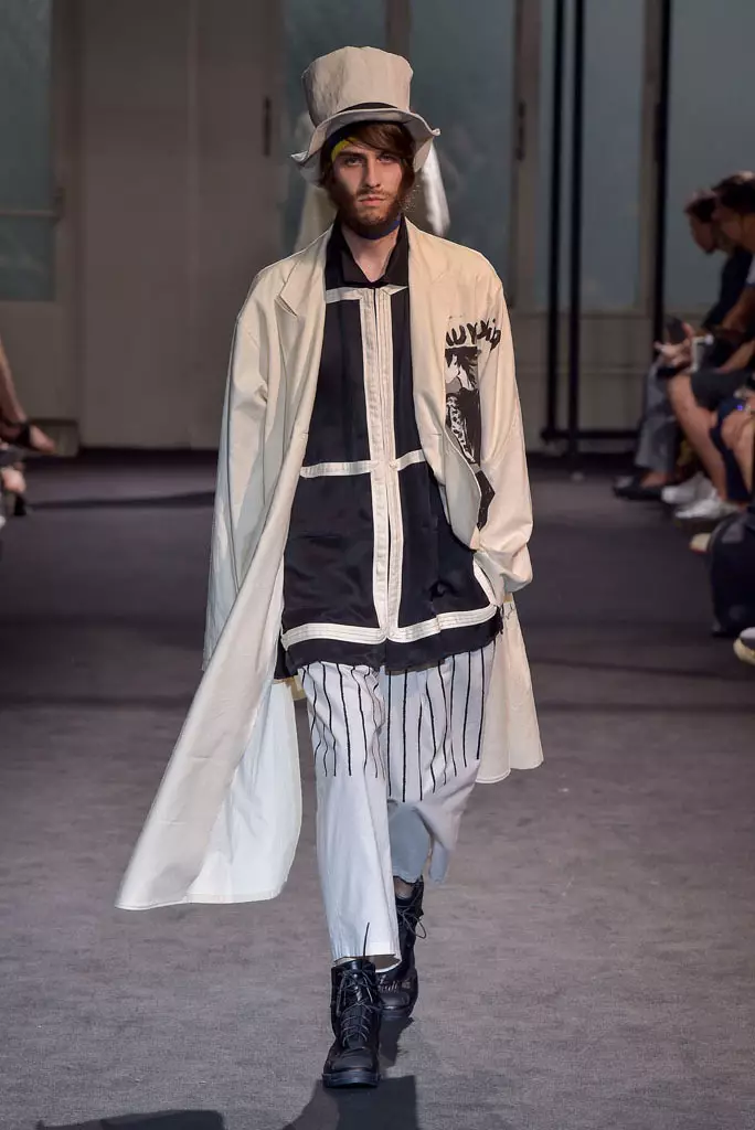 Yohji Yamamoto Ανδρική Άνοιξη 2017