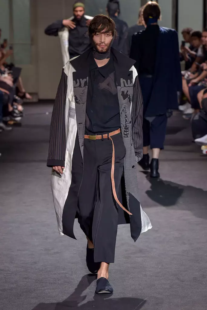 Yohji Yamamoto ஆண்கள் வசந்தம் 2017