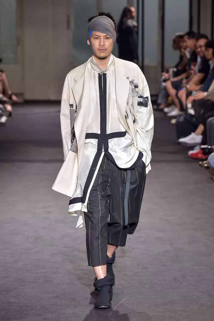 Yohji Yamamoto mænds forår 2017