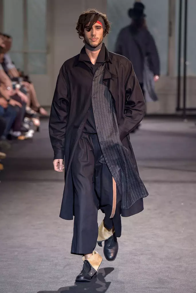 Yohji Yamamoto bărbați, primăvară 2017