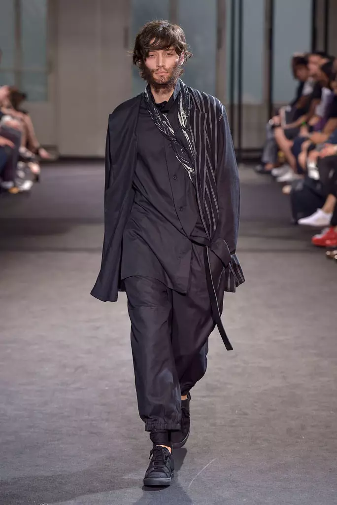 Musim semi Yohji Yamamoto Lalaki 2017